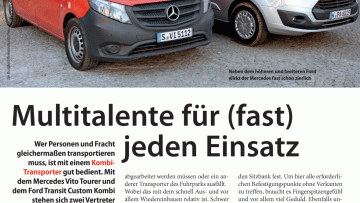 Multitalente für (fast) jeden Einsatz