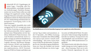 Im Mobilfunknetz zum Lager-to-go