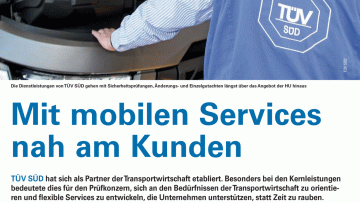 Mit mobilen Services nah am Kunden