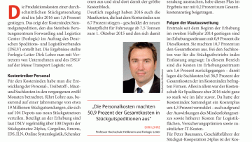Für Stückgutspediteure wird es teurer