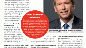Muss der Transport teurer werden?