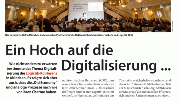 Ein Hoch auf die Digitalisierung ...