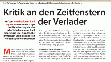 Kritik an den Zeitfenstern der Verlader