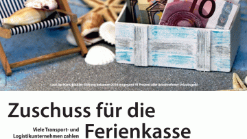 Zuschuss für die Ferienkasse