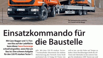 Einsatzkommando für die Baustelle