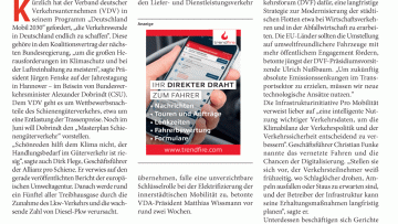 Höhere Maut und mehr E-Fahrzeuge