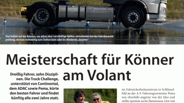 Meisterschaft für Könner am Volant