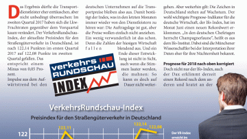 Erst 2018 ist mit höheren Frachtraten zu rechnen