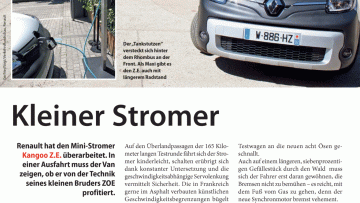 Kleiner Stromer