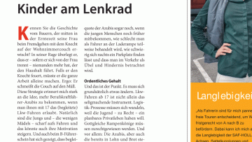 Begleitetes Fahren: Editorial: Kinder am Lenkrad