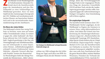 Dunkle Wolken im Wahlkampf