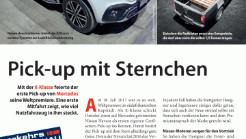 Pick-up mit Sternchen