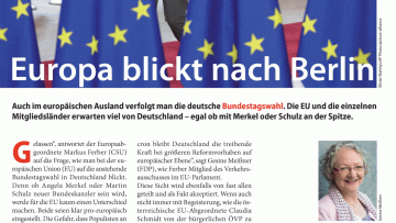 Europa blickt nach Berlin