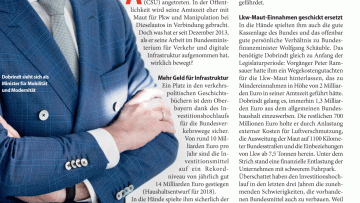 Dobrindt - eine Bilanz