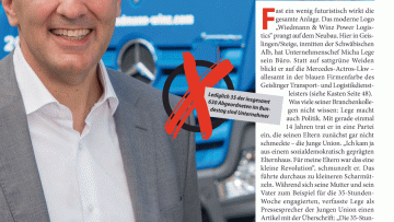 Erst die Firma, dann die Politik