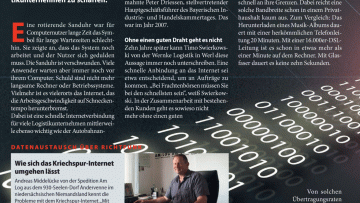 Eine lange Leitung