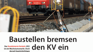 Baustellen bremsen den KV ein