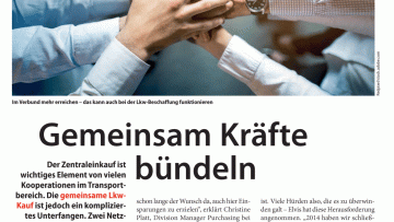 Gemeinsam Kräfte bündeln