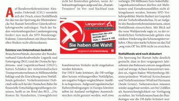 Rastatt-Desaster könnte für Bund und Bahn teuer werden