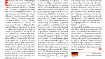 Weiter hohe Hürden für "Jamaika"