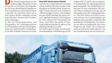 DAFs neue Herbstkollektion