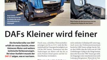 DAFs Kleiner wird feiner