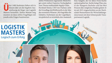 Zwei Newcomer gewinnen Logistik Masters