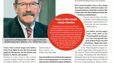 Wie passt Trans-o-flex zur Deutschen Post?