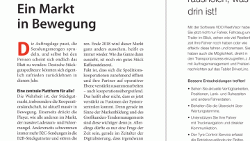 Stückgut: Ein Markt in Bewegung