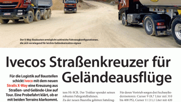 Ivecos Straßenkreuzer für Geländeausflüge