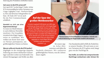 Wird es weitere Kögel-Achsmodelle geben?