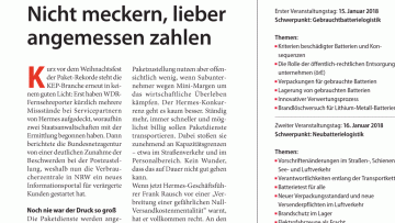 Paketdienste im Fokus: Nicht meckern, lieber angemessen zahlen