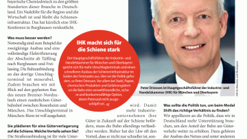 Braucht Oberbayern mehr Güterbahnhöfe?