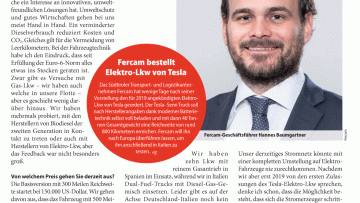 Wo wollen Sie den Tesla-Lkw einsetzen?