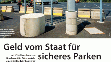 Geld vom Staat für sicheres Parken