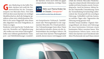 Vom Transporter zur Mobilitätslösung