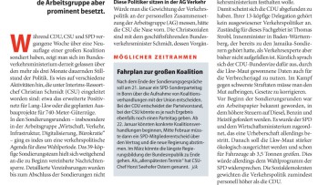 Der lange Weg zur Merkel-GroKo Nummer drei