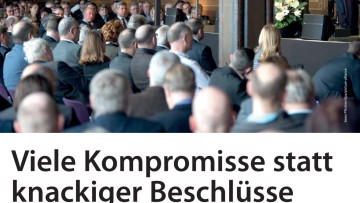 Viele Kompromisse statt knackiger Beschlüsse