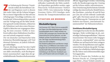 Brenner-Gipfel: Hoffnung ruht auf Schiene