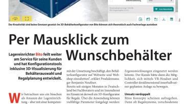 Per Mausklick zum Wunschbehälter