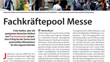 Fachkräftepool Messe