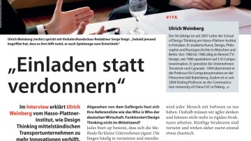 "Einladen statt verdonnern"