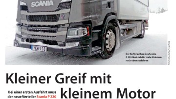 Kleiner Greif mit kleinem Motor