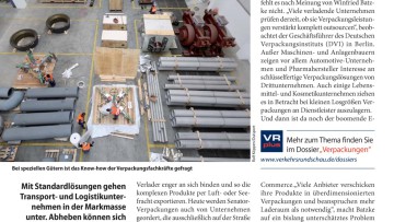 Komplexer Markt: Beim Einpacken anpacken