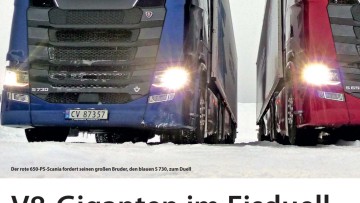 V8-Giganten im Eisduell