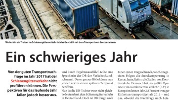 Ein schwieriges Jahr