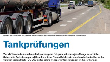 Tankprüfungen
