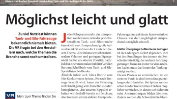 Möglichst leicht und glatt