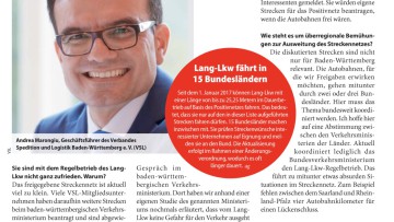 Was stört Sie aktuell am Lang-Lkw-Regelbetrieb?