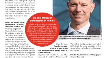 Hält der BGL an seiner Mautklage fest?